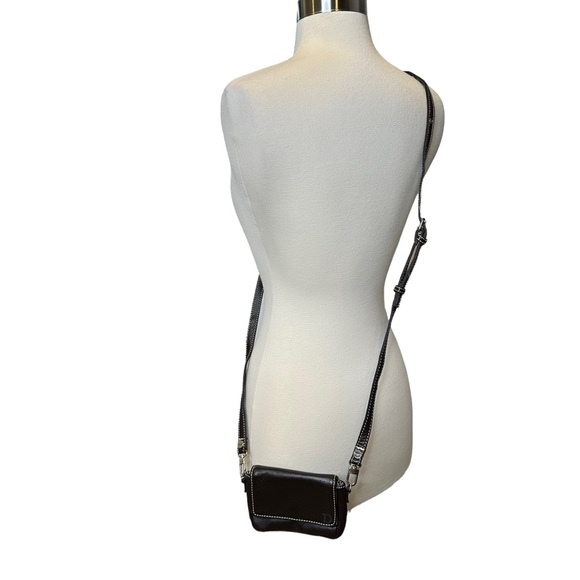 Thirty One Purse Womens Crossbody Faux Leather Convertible Belt Bag Brown - Picture 2 of 10